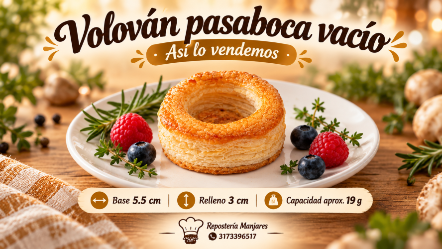 Volovan Pasabocas Para rellenar