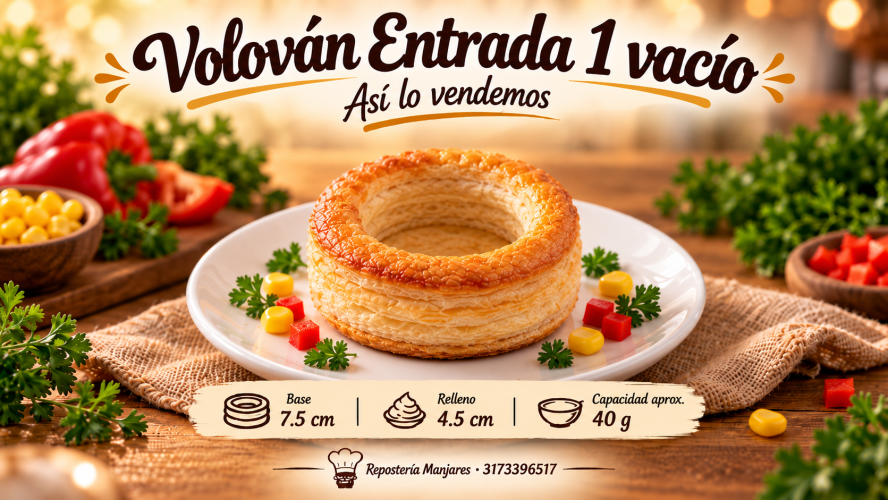 volován dorado con vegetales